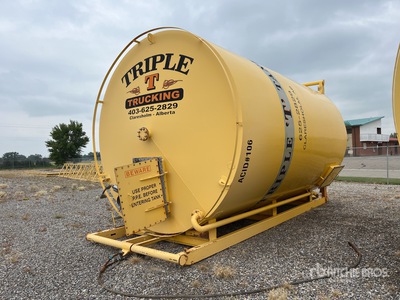 2010 Remo 400 bbl Skid Mounted Acid Lined Zbiornik