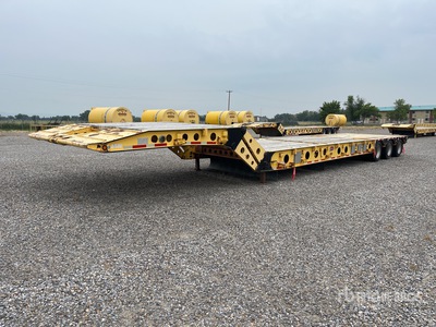 2012 Gerrys 30618 kg 56 ft Tri/A Remolque de Cuello Abatible