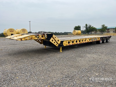 2014 Gerrys 30618 kg 53 ft Tri/A Opklapbare nekaanhangwagen