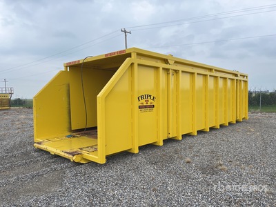 40 Ft x 12 Ft High Side Shale Bin