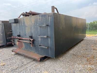 Skid Mounted Steel 20 Ft x 10 Ft Blowout Tanque