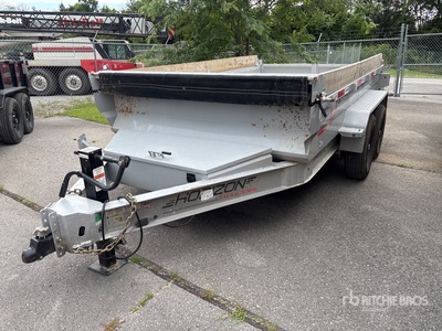 2025 Horizon EZ7BP 12 ft T/A Dump Utility Trailer