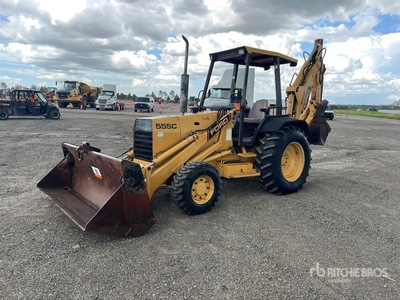 1991 Ford 555C 4x4 Backhoe Loader