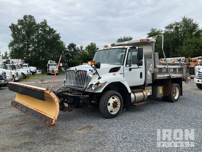 2012 International 7300 4x2 10 snow plow 3-Achs Kipper-Lkw