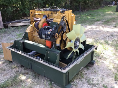 Cat C7 ACERT Turbo Diesel Engine w/Container