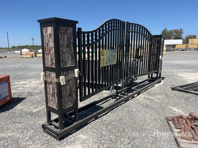 2025 Suihe 20 ft Wrought Iron Driveway Gate (Unused)