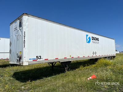 2010 Stoughton 53 ft x 102 in T/A مقطورة فان