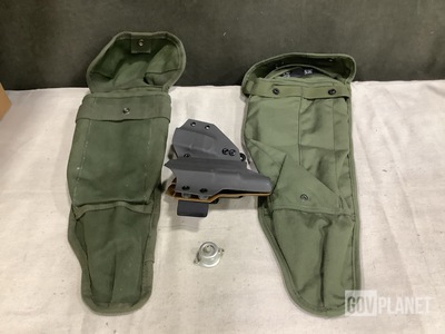 (5) Antenna Bags, (1) Weapons Mount, (4) Pistol Holsters & Assorted Items