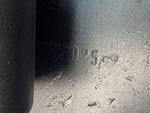 Frame Stamp Serial Number/VIN Photo