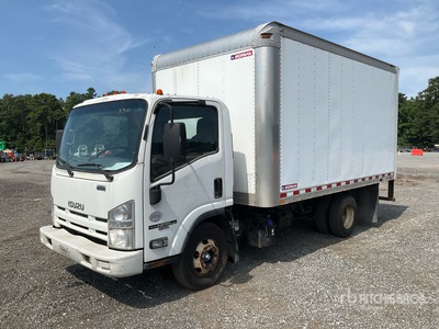 2014 Isuzu NPR 4x2 Van Truck