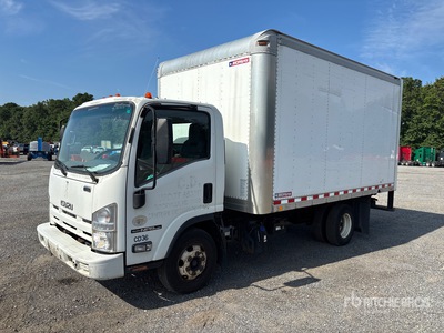2015 Isuzu NPR 4x2 Van Truck