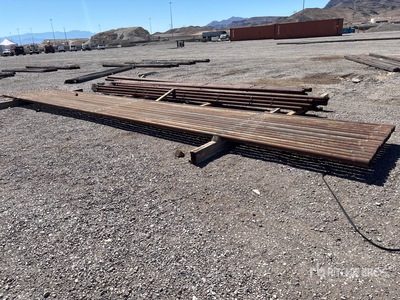 Quantity of (45) 2 7/8 in Steel Drill Tubo
