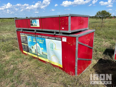HIlls Industrial W30 ft x L40 ft x H22 ft Double Truss Heavy Duty Shelter