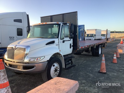 2014 International 4300 4x2 Flatbed Truck (Inoperable)