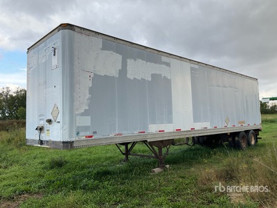 1997 Stoughton 40 ft T/A Gesloten aanhangwagen