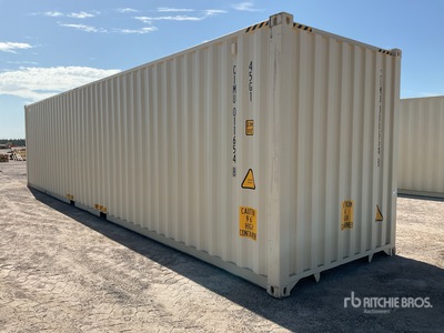2025 40 ft High Cube Storage Container