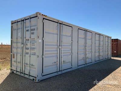 2025 40 ft Multi-Door Storage Container (Unused)