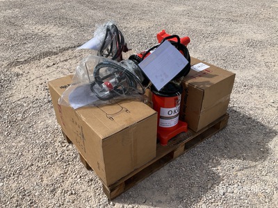 Quantity of (5) 2025 OKG HP-PGP12*3&P40*2 Air Operator Grease Pump 産業関連 - その他 (Unused)