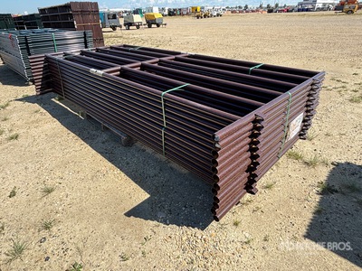 Quantity of (12) 2025 BYT HDALYPNL14 12 ft x 5 ft Alley Livestock Panel (Unused)