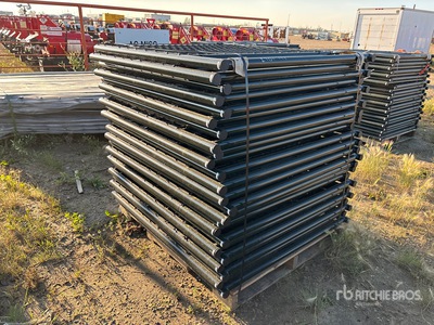 Quantity of (24) 2025 BYT MSRG04 4 ft Mesh Ranch Livestock Gate (Unused)