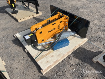 2025 JW JW680 Skid Steer Breaker (Unused)