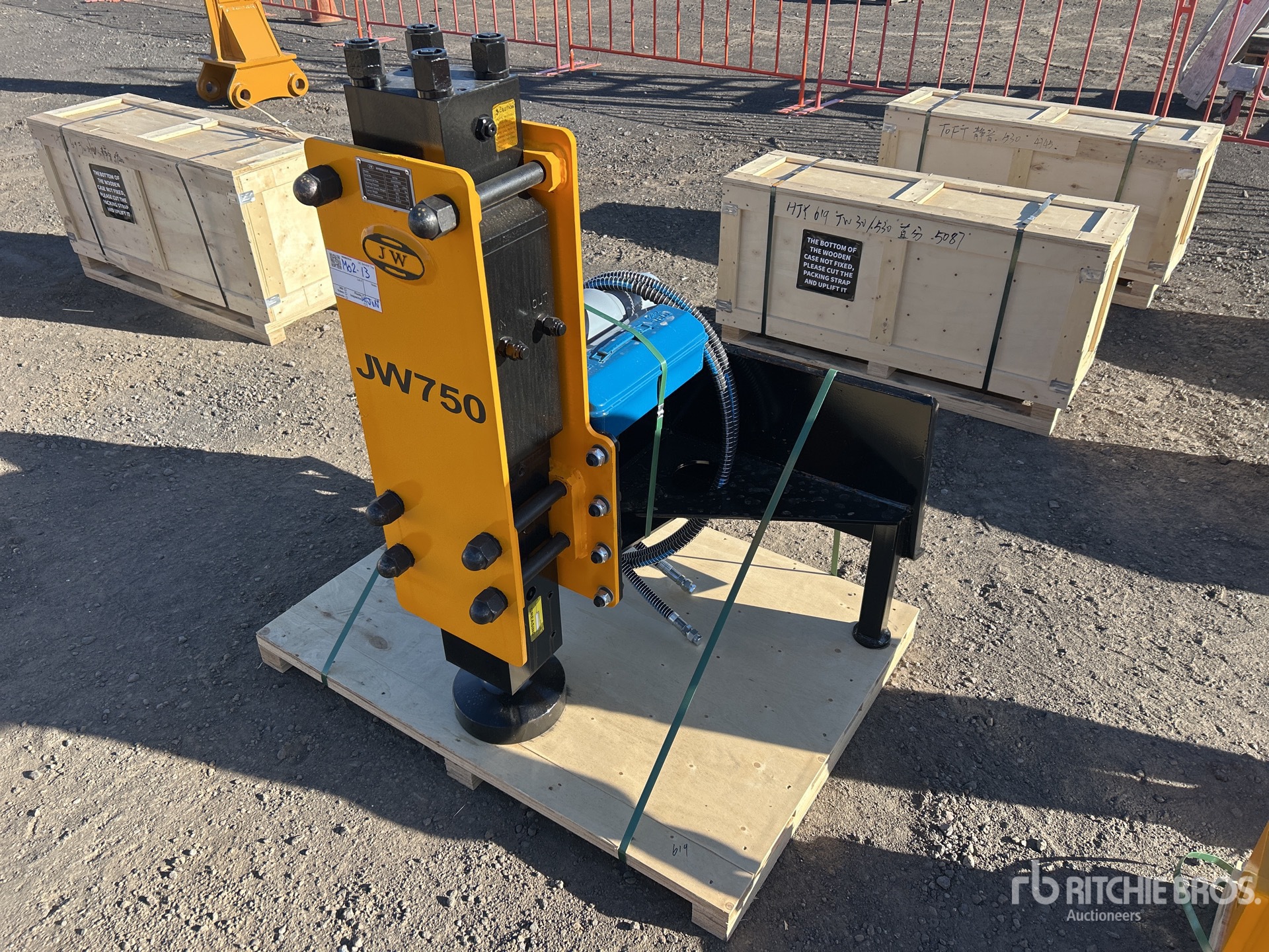 2025 JW JW750 Skid Steer Post Driver (Unused)