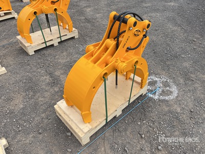 2025 JW ASC35 Q/C Excavator Grapple - Fits 1 - 3 Ton (Unused)