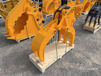 2025 JW ASC45 Q/C Excavator Grapple - Fits 4 - 7 ton (Unused)