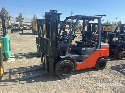 2020 Toyota 8FGU30 5800 lb Pneumatic Tire Forklift