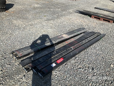 Quantity of (6) 2025 Energy 3110 mm Fork Extensions (Unused)
