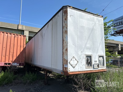 1974 Fruehauf EG8-E2-45 Van Trailer