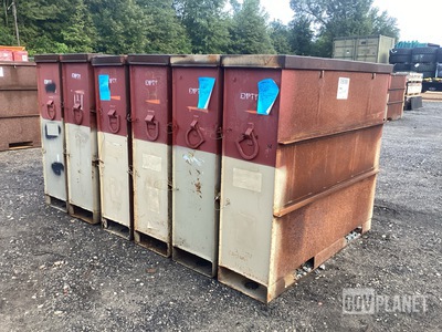 (6) JMC CNU-332A/E 30mm Ammunition Storage Containers