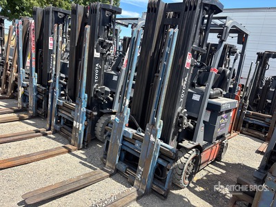 2021 Toyota 8FBCU25 2850 lb Electric Forklift