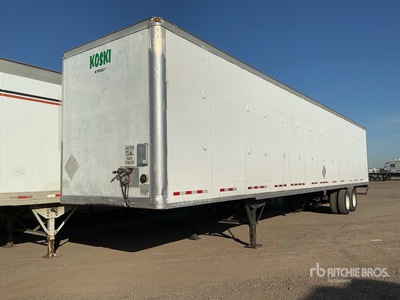 1998 Wabash 53 ft x 102 in T/A Rimorchio furgonato