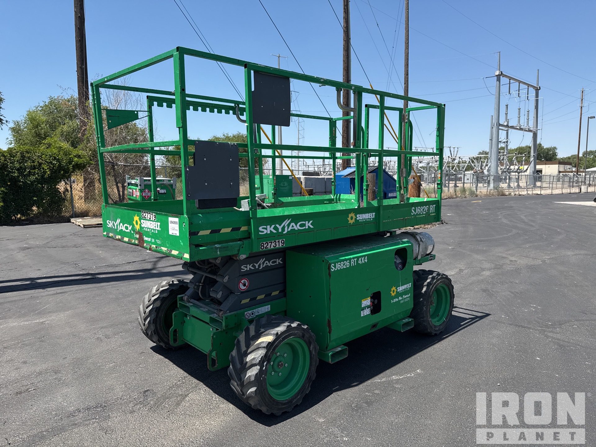 2016 Skyjack SJ6826 RT Dual Fuel 4x4 Scissor Lift in Nampa, Idaho