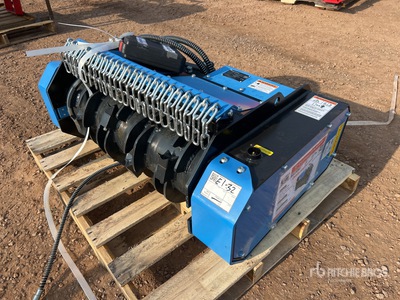 2025 Raytree REDM32 32 in Excavator Mulcher Attachment - Fits Excavator 3 - 8 ton (Unused)