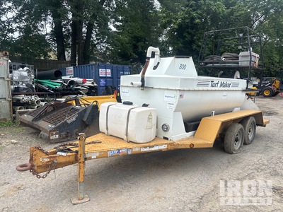 2015 Texas Bragg 800 gal Remorque citerne à eau hors route