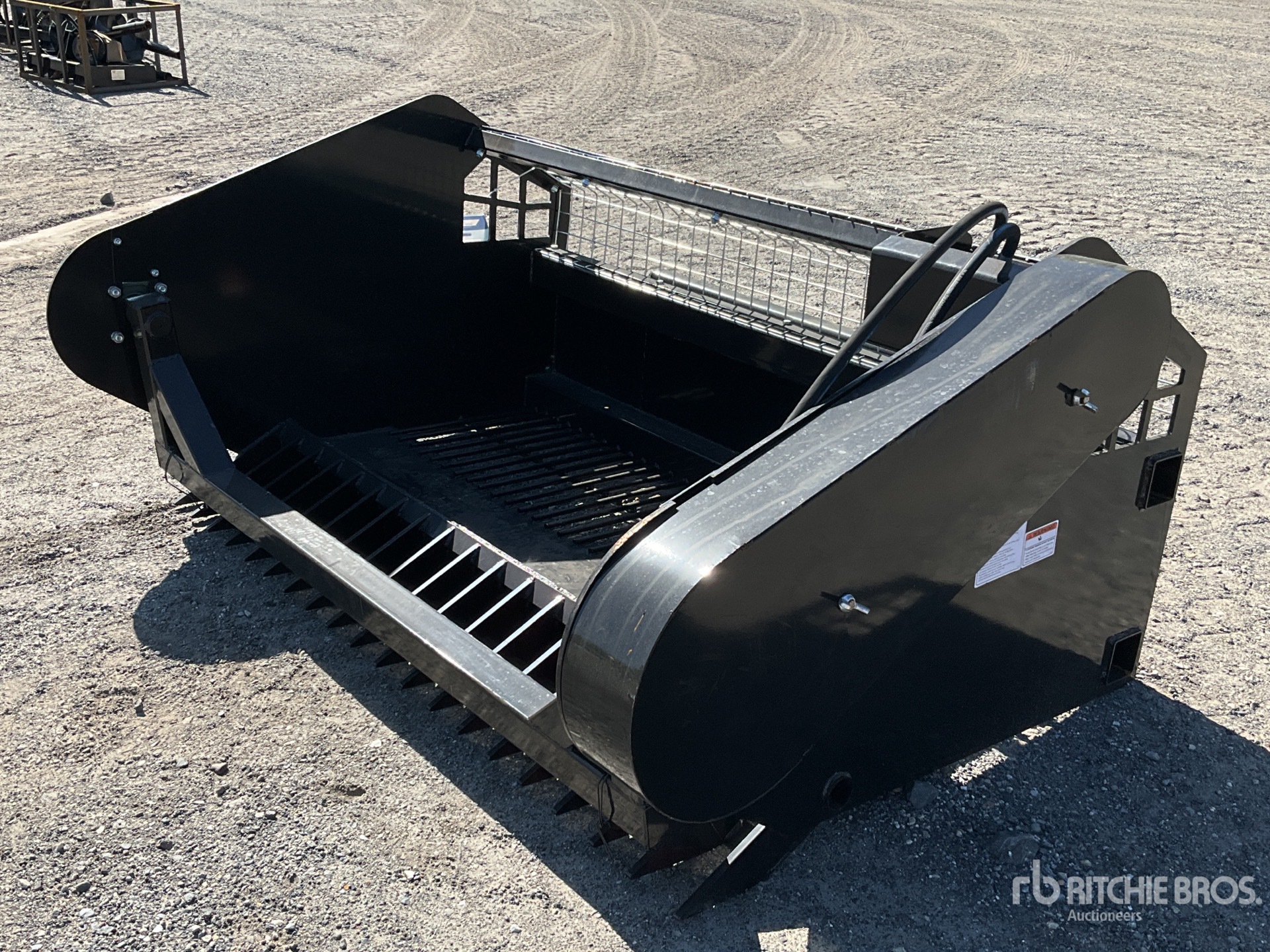 2025 Agrotk SSRPB80 80 in Skid Steer Rock Picker (Unused)