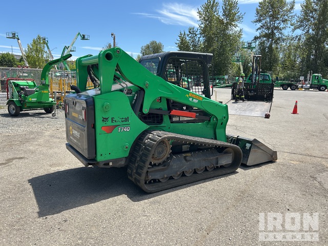 MINI CARGADOR SOBRE ORUGAS 2019 BOBCAT T740
