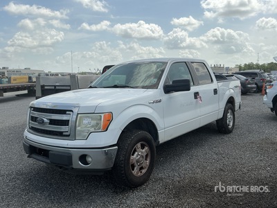 2013 Ford F-150 XLT 4x4 Crew Cab Pickup (Inoperable)