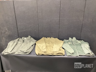 (20) Jackets, (11) Shirts, (1) Parka Liner & Assorted Items