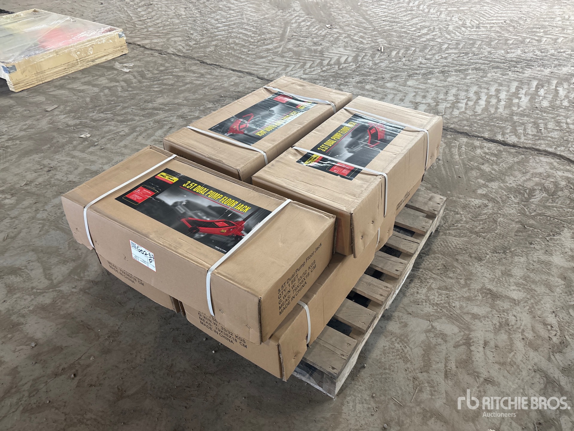 Quantity of (6) 2025 BYT FLOJK035 3.5 Ton Floor (Unused)