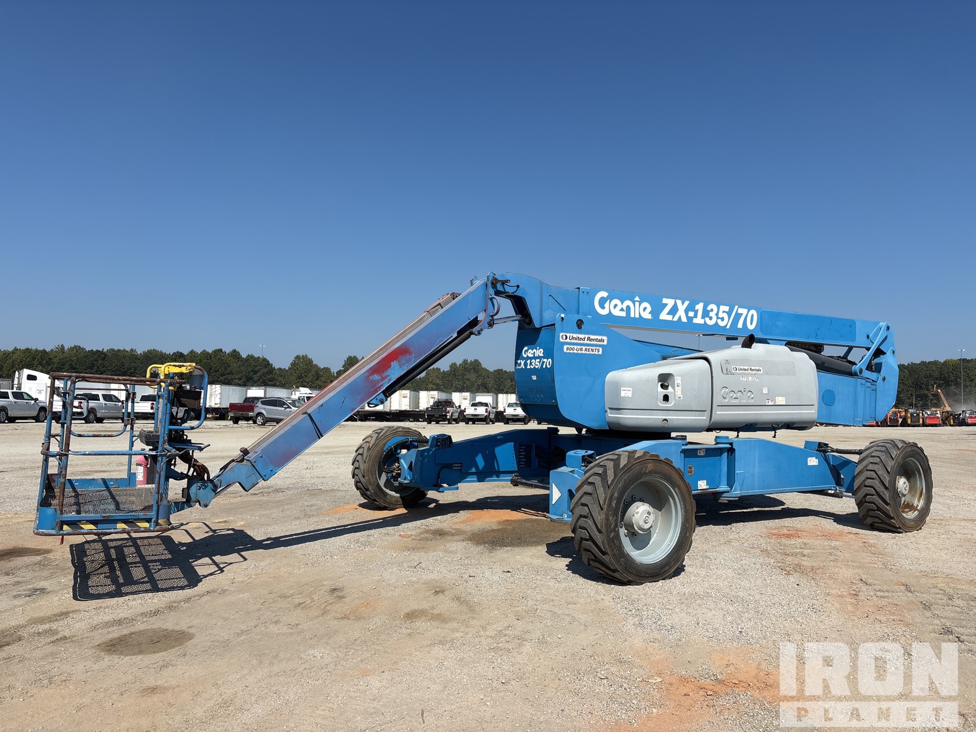 2014 Genie ZX-135/70 4WD Diesel Articulating Boom Lift in