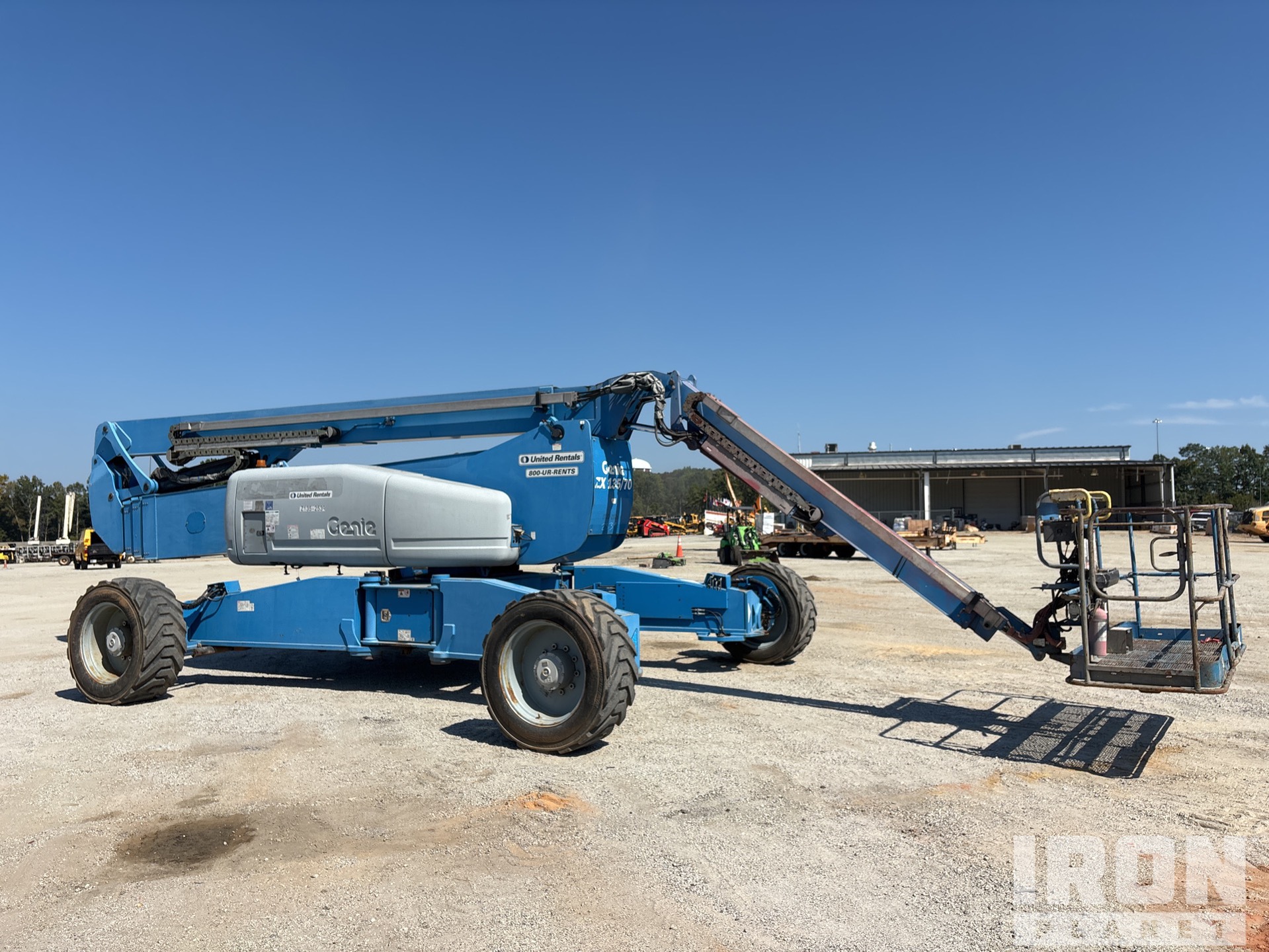 2014 Genie ZX-135/70 4WD Diesel Articulating Boom Lift in Newnan
