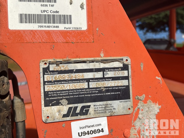 MANIPULADOR 2018 JLG/SKYTRAK