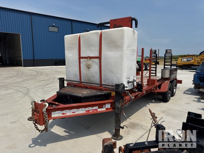2019 Fabrique Par 100870-BOO T/A 26k lb Directional Drill Trailer 400gal Remorque mélangeur