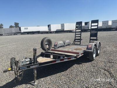 2017 MMDI 510RCMPH 10 ft T/A Remolque Portamaquinaria