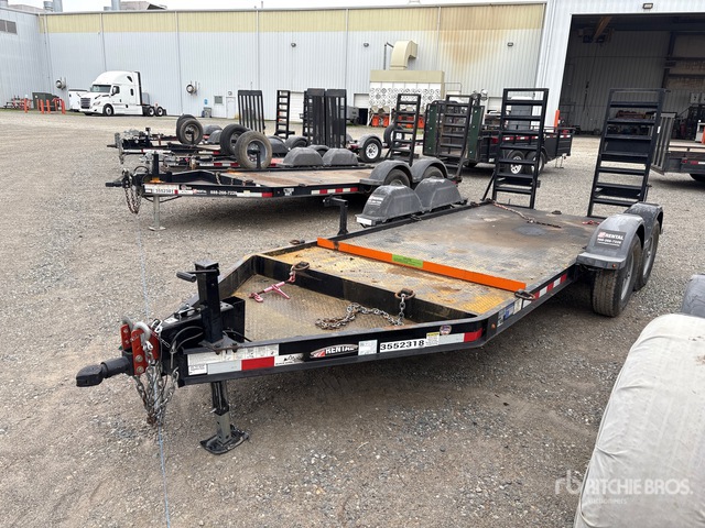 2020 Snake River 14 ft T/A Equipment Trailer