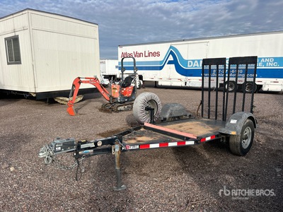 2018 MMDI 47RVX10 7 ft S/A Equipment Trailer