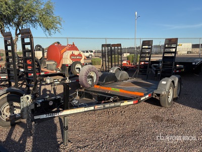 2019 Snake River 10 ft T/A Equipment Trailer